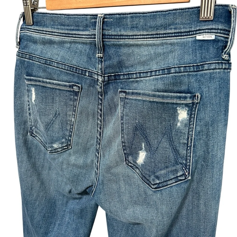 Mother The Weekender Fray Graffiti Girl High Rise Flare Jeans, 27